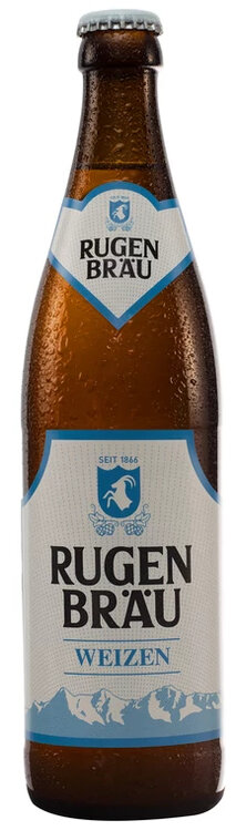 Rugenbräu Weizen 33 cl EW Glas (auf Anfrage)