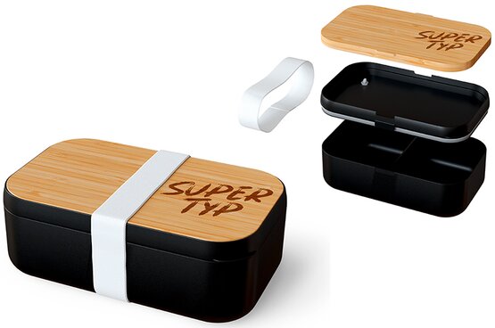 Brotdose Supertyp 19x12 cm