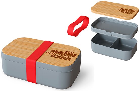 Brotdose Mann kann alles 19x12 cm