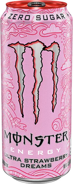 Monster Ultra Strawberry Dream 50 cl (auf Anfrage) 