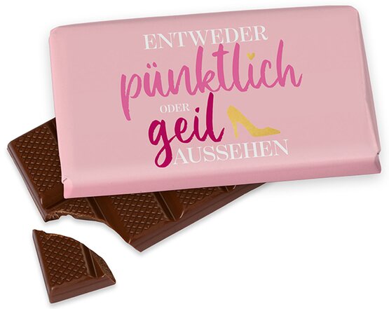 Schokolade Pumps 40 g