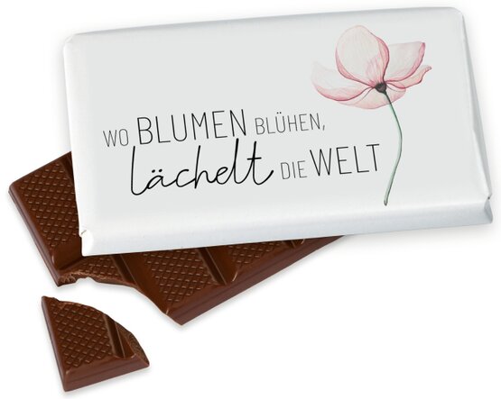 Schokolade Blüte 40 g