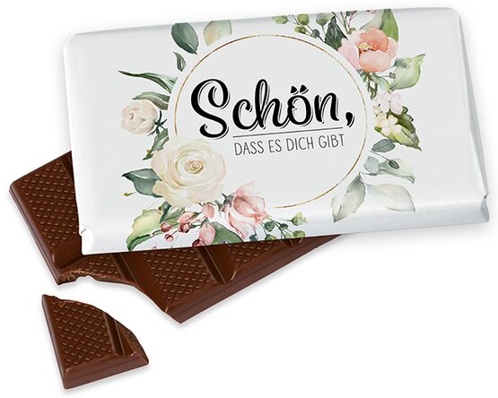 Schokolade Blumen 40 g