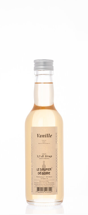 Vanille Sirup 35 cl Le Sirupier de Berne Fl.Depot Fr. 1.- (auf Anfrage)