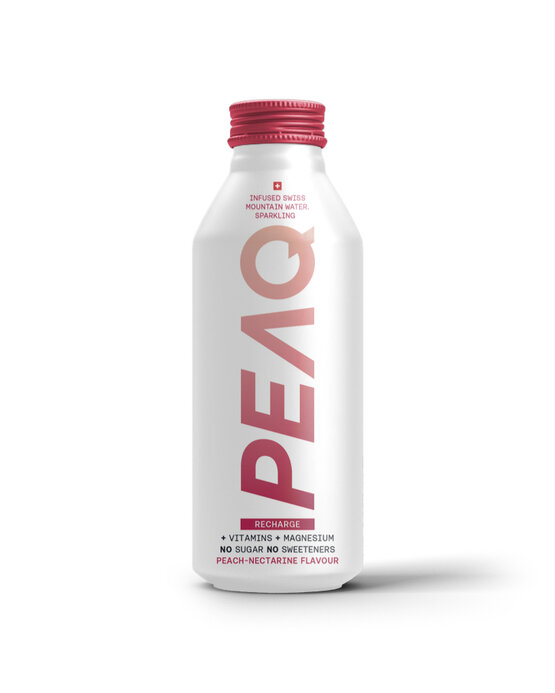 PEAQ Recharge Peach Nectarine Alu-Flasche EW 