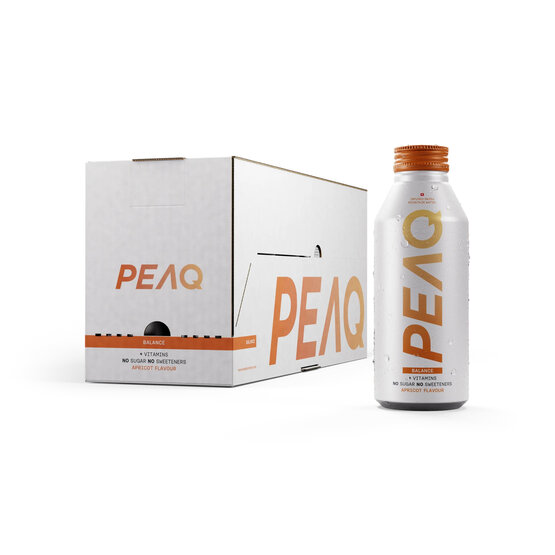 PEAQ Balance Apricot Alu-Flasche EW 