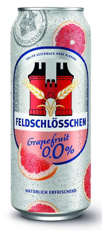 Feldschlösschen alkoholfrei 0.0% Grapefruit 6-Pack Dosen