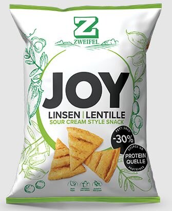 Zweifel Joy Linsen Sour Cream Snack 80g