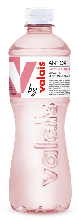 VALAIS Vitamin Antiox Himbeer & Drachenfrucht 50 cl PET (auf Anfrage)
