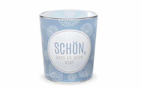 Windlicht Pusteblume inkl. Teelicht