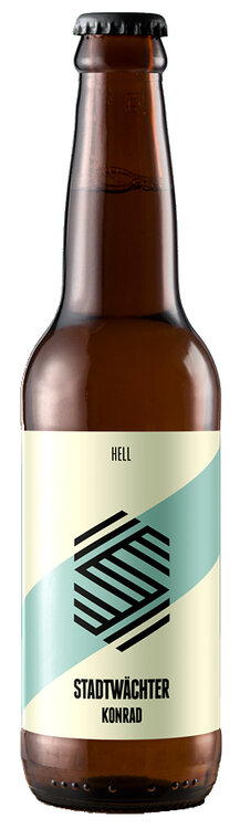 Stadtwächter hell Konrad Aarau 33 cl EW Flasche (auf Anfrage) 