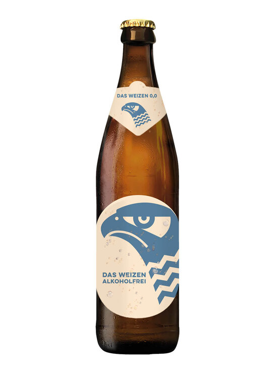 Falken Das Weizen alkoholfrei 0.0% Retro-Flasche 50 cl Depot -.30 (voraussichtlich Ende März 2026 wieder verfügbar)