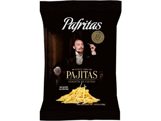 Pajitas Pafritas sin gluten 100g
