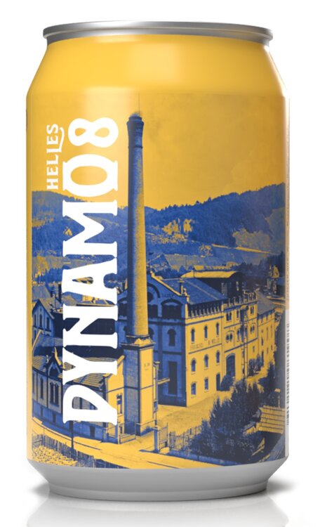 Müllerbräu Dynamo8 Helles Handcrafted Dose 33 cl 