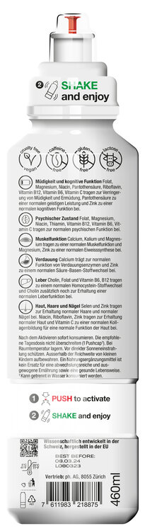 KA-EX recharge+ Outperform Yesterday 46cl PET White Bottle