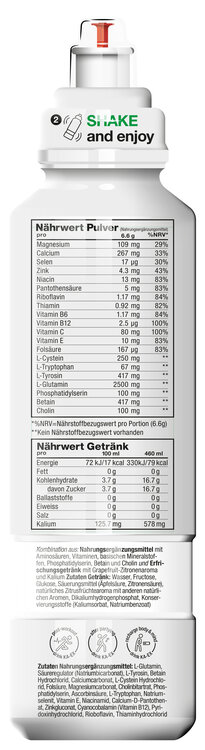KA-EX recharge+ Outperform Yesterday 46cl PET White Bottle
