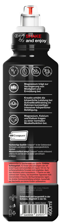 KA-EX BOOST+ Break Records 46cl PET Black Bottle