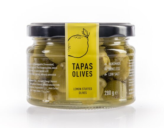 Tapas - Oliven mit Lemon stuffed Torremar 280g