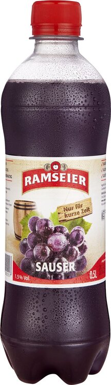 Ramseier Sauser 50 cl PET 6-Pack, pasteurisiert, alkoholhaltig 1.5 % Vol. (Herbstprodukt) (auf Anfrage)
