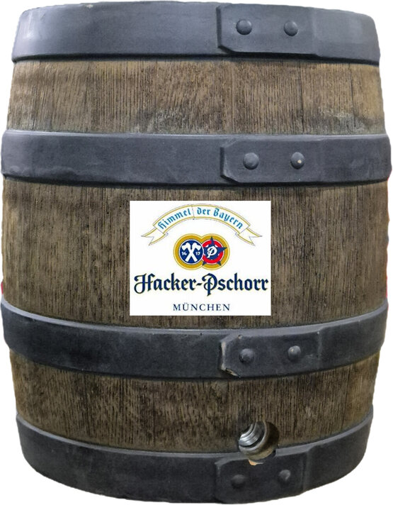 Hacker Pschorr Anstichfass 20 L (auf Anfrage, Mindestbestellmenge 6 Fässer) 