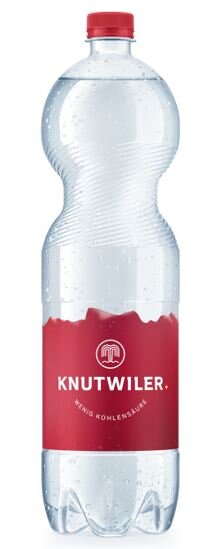 Knutwiler Mineral rot wenig Kohlensäure 1.5 L PET 6-Pack (auf Anfrage)