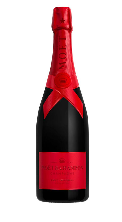 Champagne Moët & Chandon brut Impérial 75 cl Red Bottle & Red Box NETTO AKTION