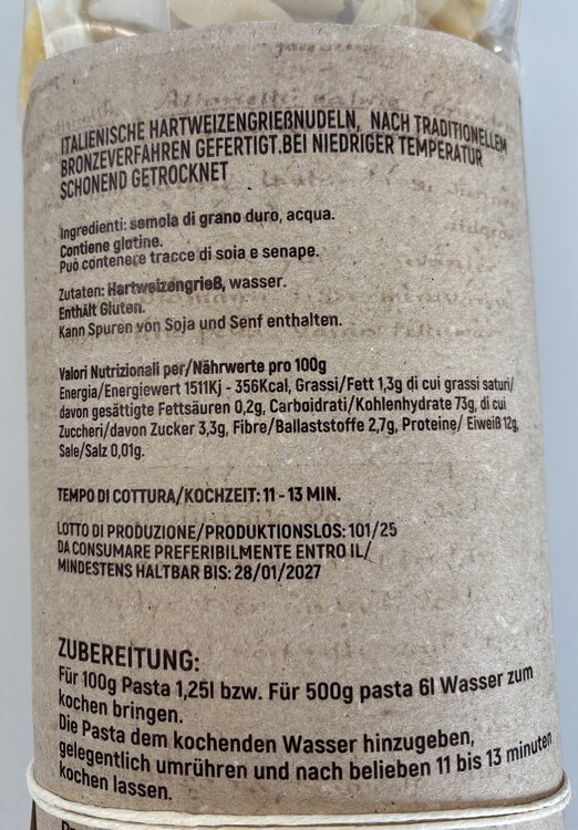 Cavatelli 500 g IMEX