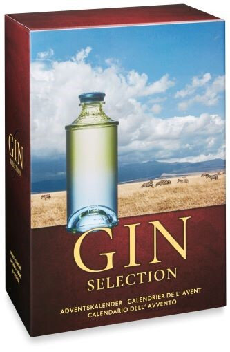 Gin Adventskalender 2025, 24 x 2 cl