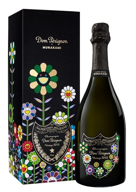 Champagne Dom Pérignon Brut Vintage Limited Edition Takashi Murakami (mit Geschenkbox) (limitiert, maximal 6 Flasche pro Kunde)