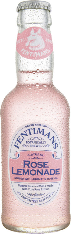 Fentimans Rose Lemonade 200 ml EW Glas