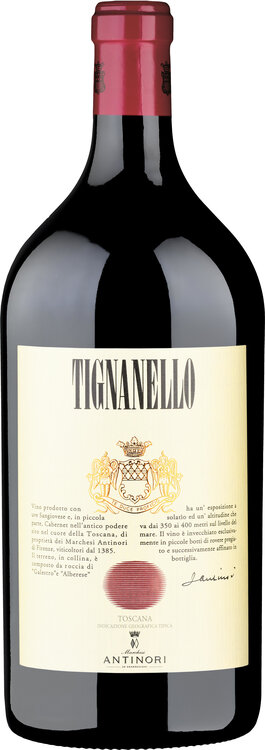 Tignanello 3 L Doppel-Magnum IGT Antinori Toscana  (96 Punkte James Suckling)