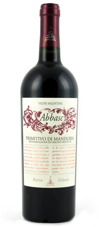 Abbasc Primitivo di Manduria DOC Ionis Apulien