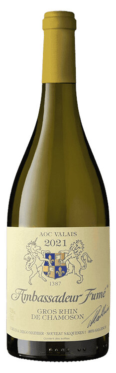 Ambassadeur Fumé Blanc Gros Rhin de Chamoson AOC Adrian Mathier