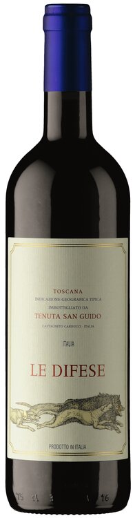 Le Difese Toscana IGT Italia Tenuta San Guido Sangiovese/Cabernet (93 Punke Falstaff)