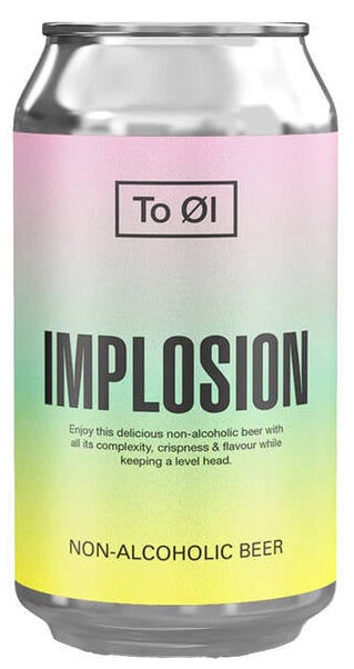 To 01 Implosion Beer alkoholfrei 33 cl Dose Dänemark (auf Anfrage)