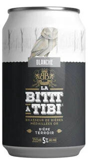 La Bitt à Tibi Blanche Beer 35 cl Dose Kanada (auf Anfrage) 