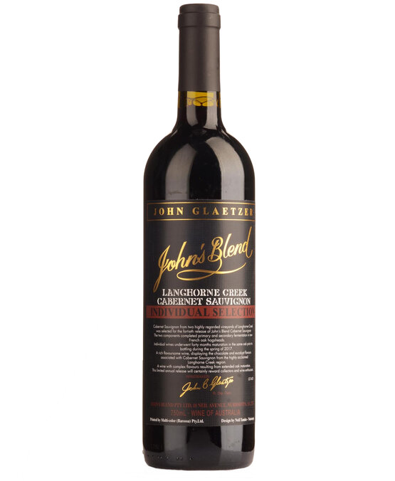 John's Blend No. 41 Cabernet Sauvignon John Glaetzer Wines Langhorne Creek Australia