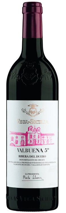Valbuena 2020 5 Años DO Bodegas Vega Sicilia (96 Punkte James Suckling) NETTO