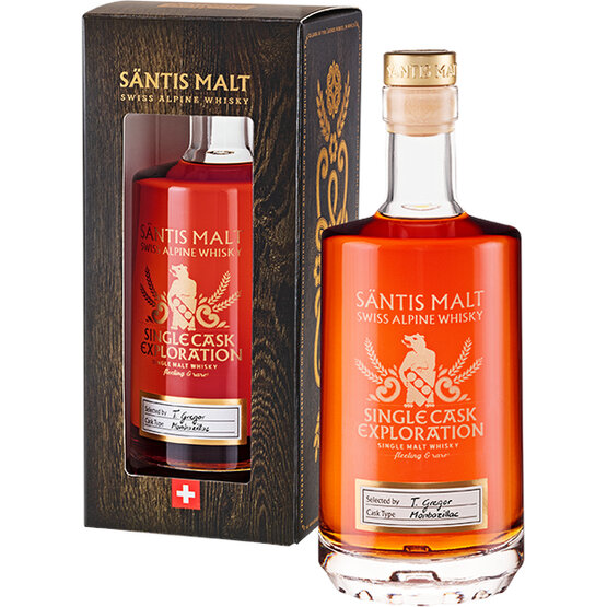 Säntis Malt Monbazillac & Beer Cask Single Cask Exploration 12 years old Swiss Alpine Whisky