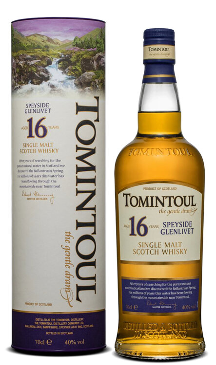 Tomintoul 16 years Single Malt Scotch Whisky