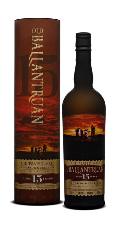 Old Ballantruan 15 Years The peated Malt