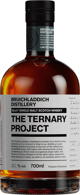 Bruichladdich The Ternary Project Islay Single Malt Scotch Whisky