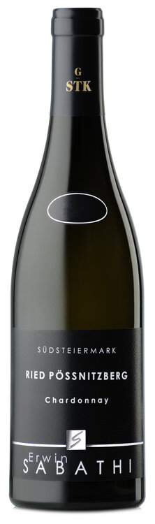 Chardonnay PÖSSNITZBERG GSTK Weingut Erwin Sabathi Südsteiermark Österreich