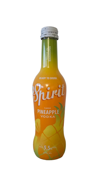 MG Spirit Ready to Drink Pineapple Vodka EW-Glas 27.5 cl 
