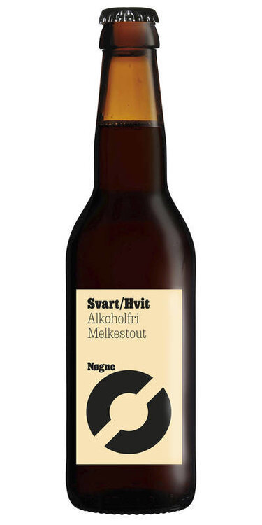 Nogne Svart/Hvit alkoholfrei 0.0% 33cl (auf Anfrage)