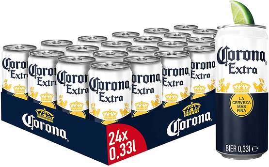 Corona Extra Beer 50 cl Dose 6-Pack Mexico 