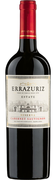 Cabernet Sauvignon Estate Reserva Errazuriz Aconcagua Maipo Valley Chile