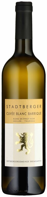 Stadtberger Bremgarten Cuvée blanc Barrique AOC Aargau, Nauer
