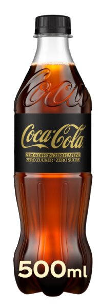 Coca-Cola Zero Zucker Zero Koffein 50 cl PET 6-Pack 