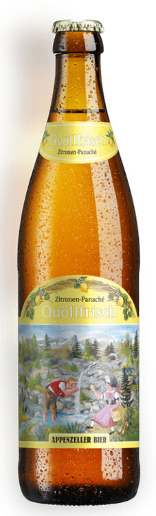 Appenzeller Quöllfrisch Zitronen-Panaché 50 cl MW (auf Anfrage)